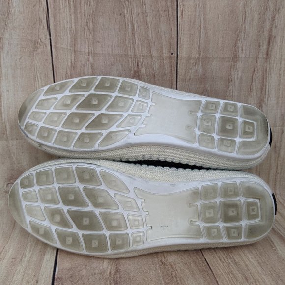 AQUA COLLEGE Blink Waterproof Espadrilles Sz 7 Black Suede Closed Toe - Picture 9 of 10